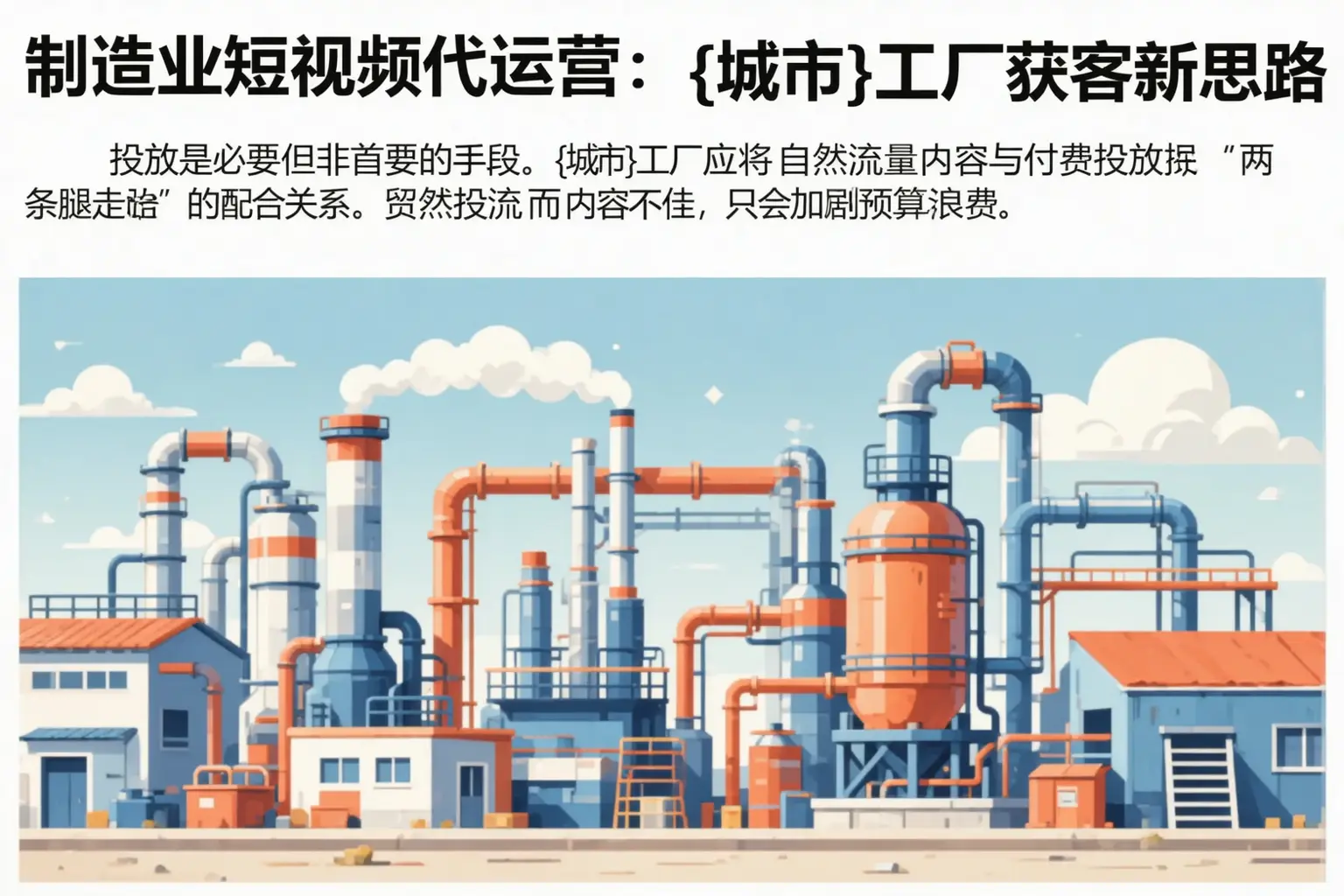 制造业短视频代运营：琼中工厂获客新思路