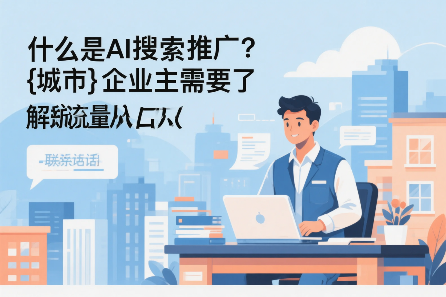 什么是AI搜索推广？琼中企业主需要了解的新流量入口