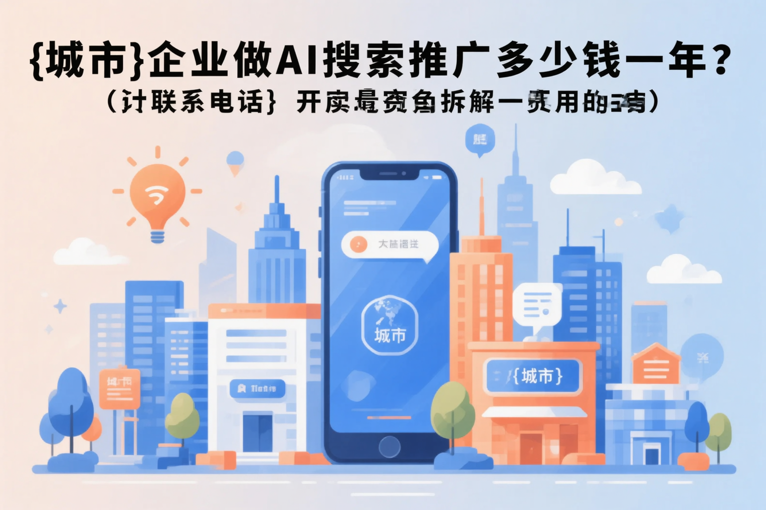 琼中企业做AI搜索推广多少钱一年?真实费用拆解