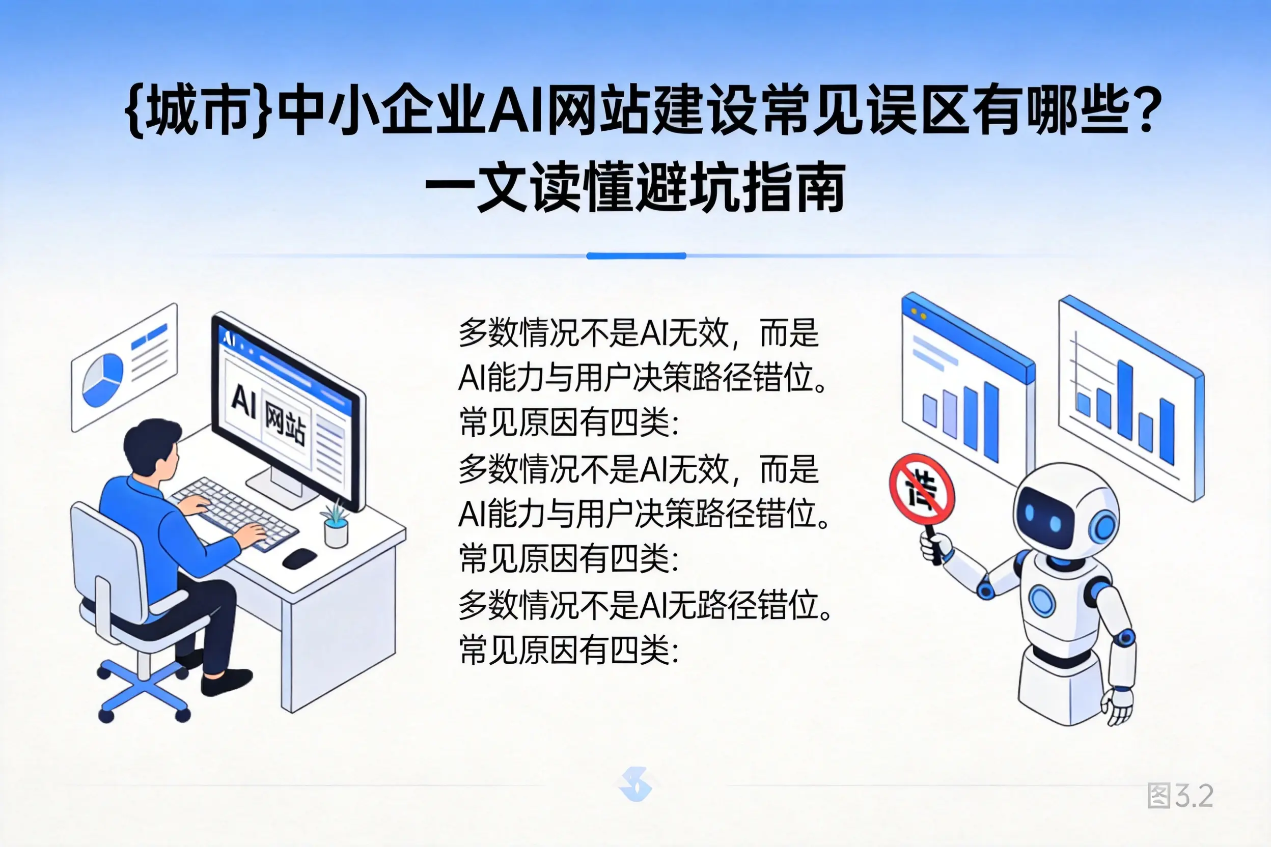 琼中中小企业AI网站建设常见误区有哪些?一文读懂避坑指南