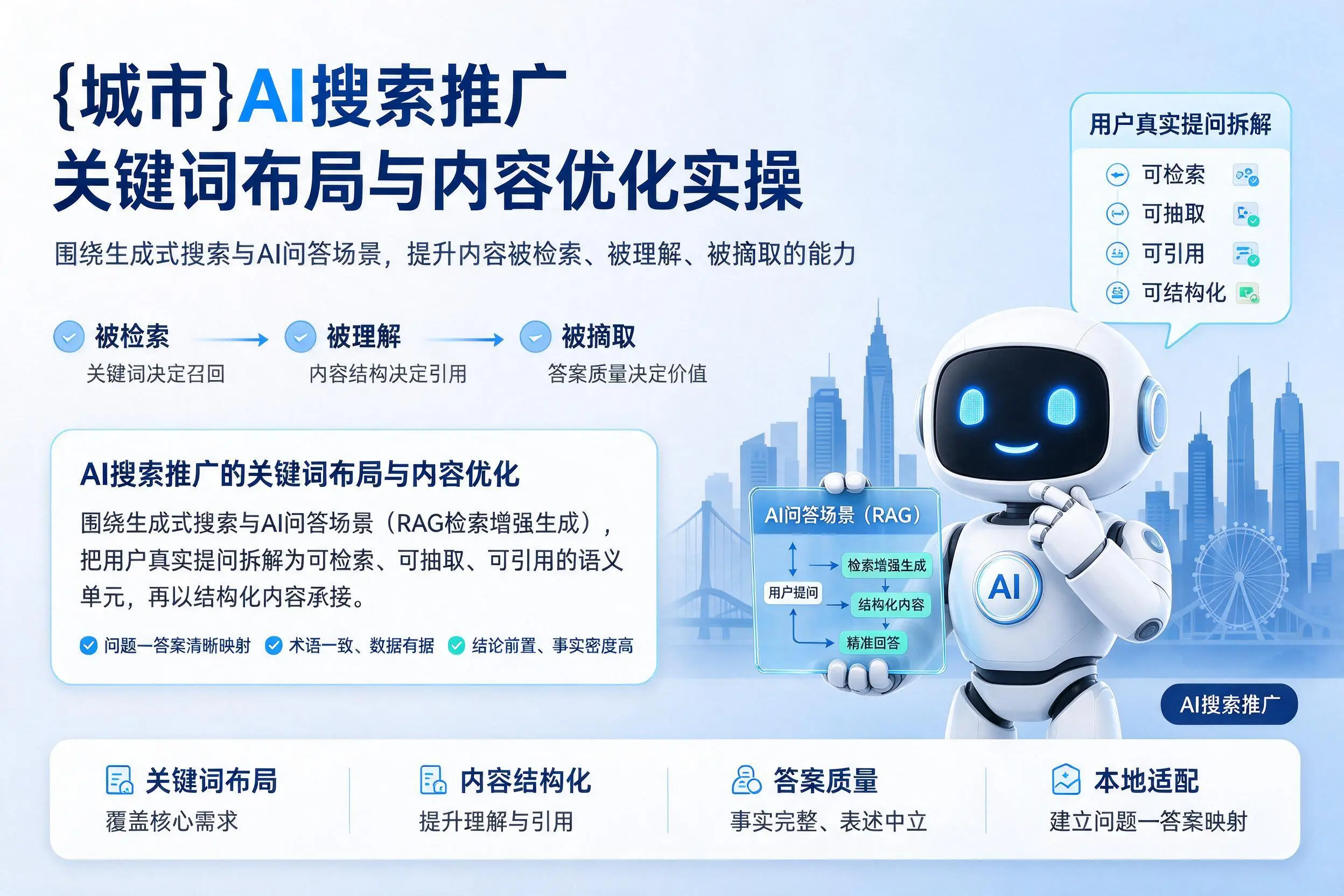 琼中AI搜索推广关键词布局与内容优化实操